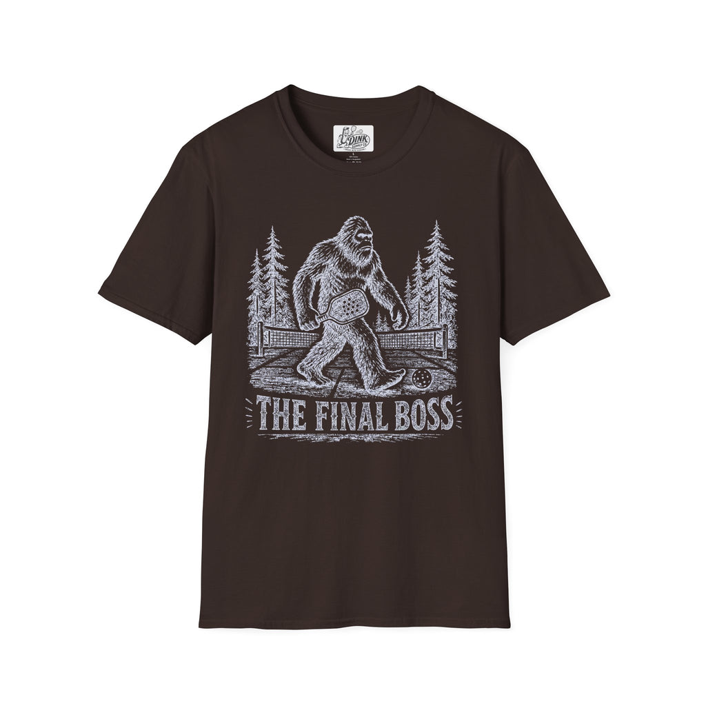 FINAL BOSSQUATCH WHITE T-shirt