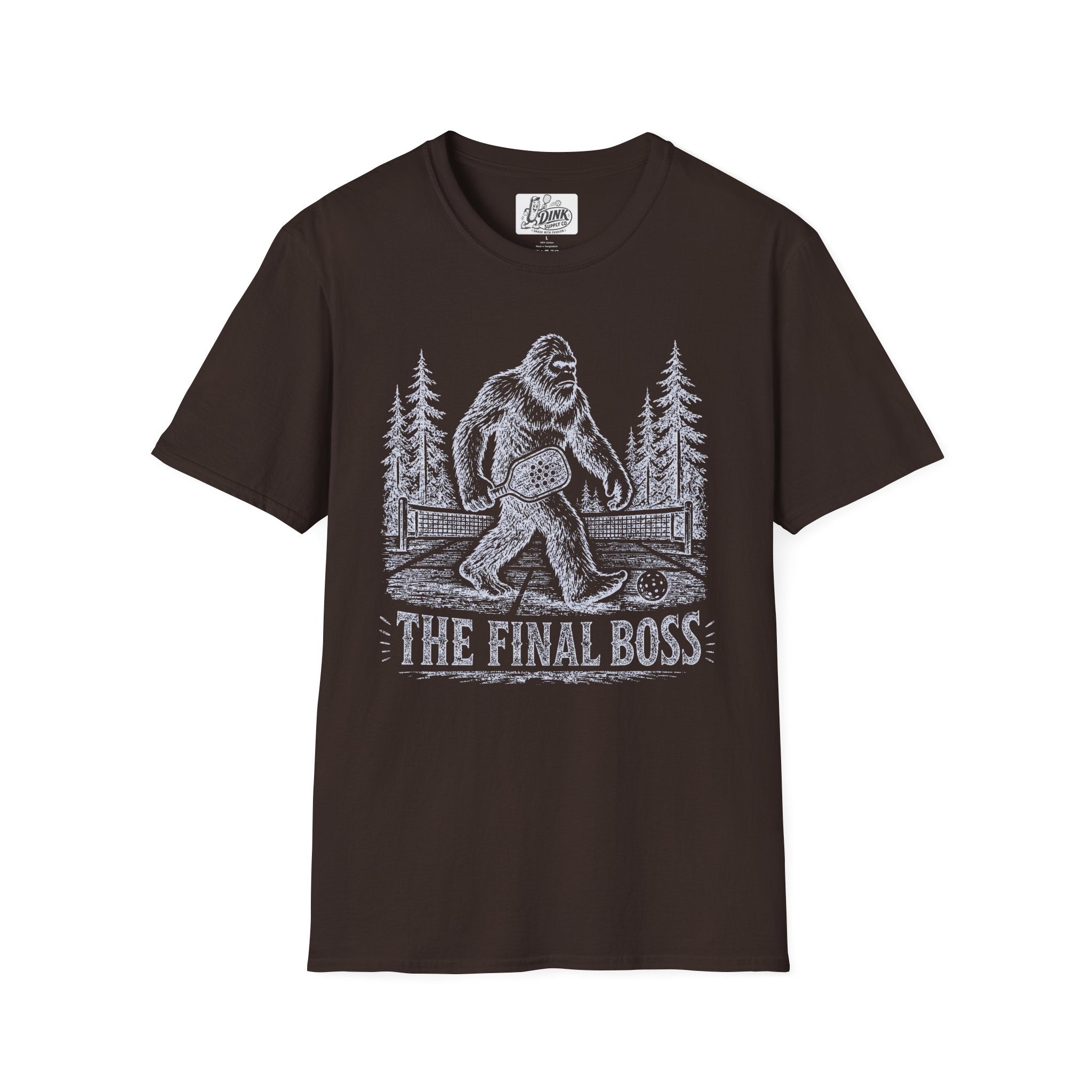 FINAL BOSSQUATCH WHITE T-shirt
