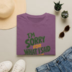 SORRY T-shirt