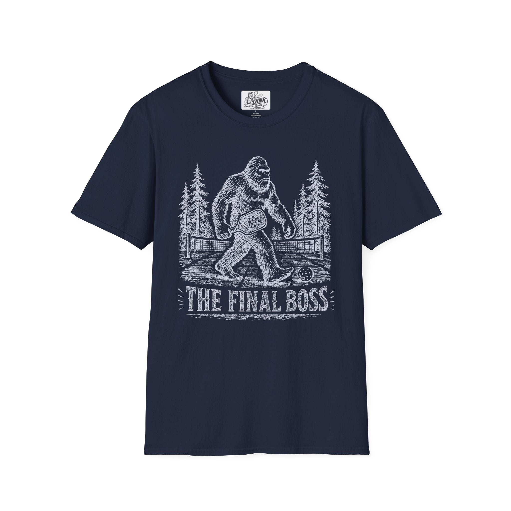 FINAL BOSSQUATCH WHITE T-shirt